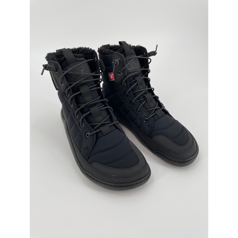 Vivobarefoot‎ Gobi Hiber Winter Boot PrimaLoft Insulated Black Obsidian 39 NIB